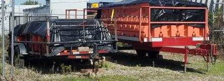trailers at sewer
